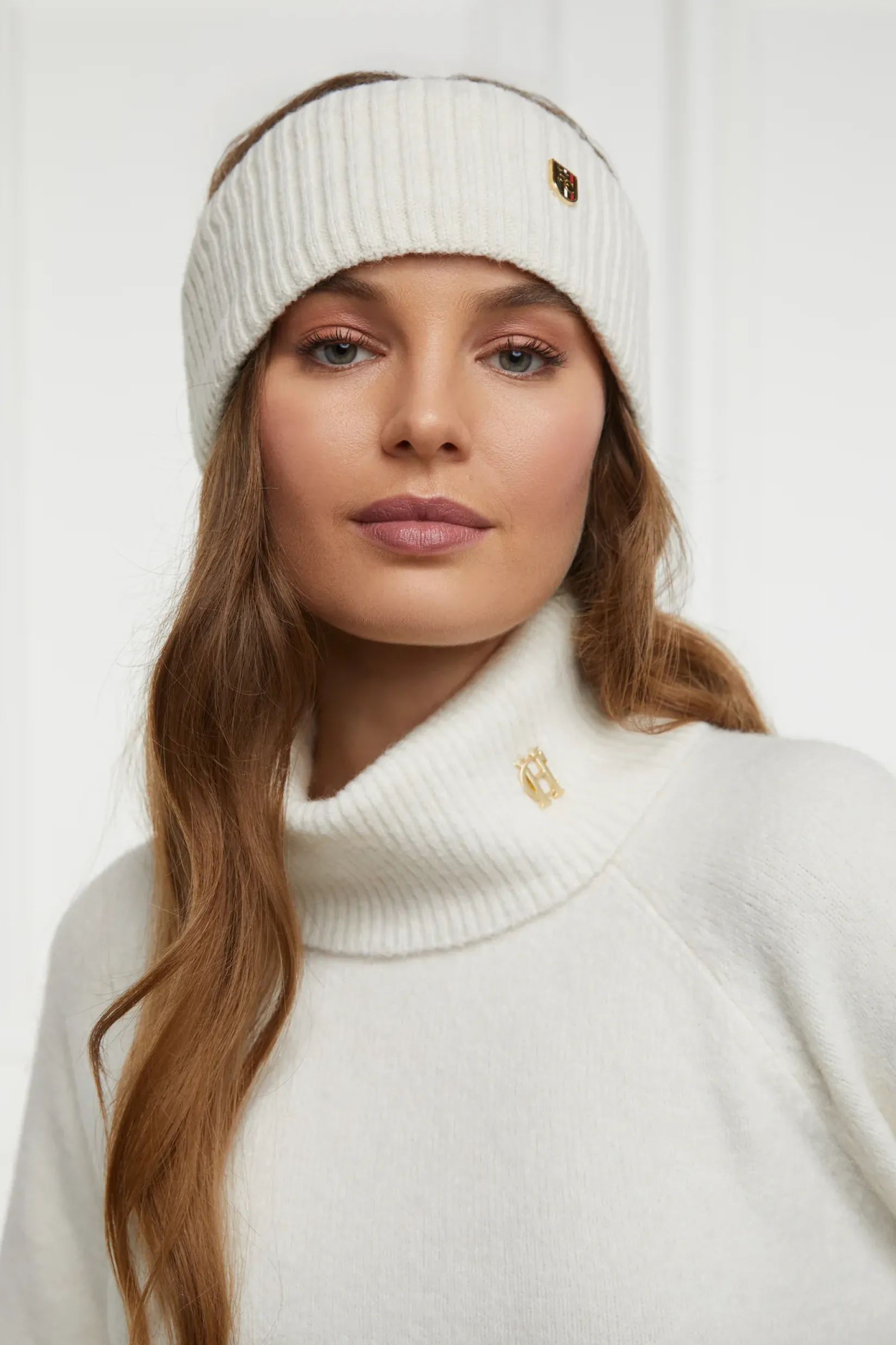 Holland Cooper Headwear|Accessories-Burghley Headband Cream