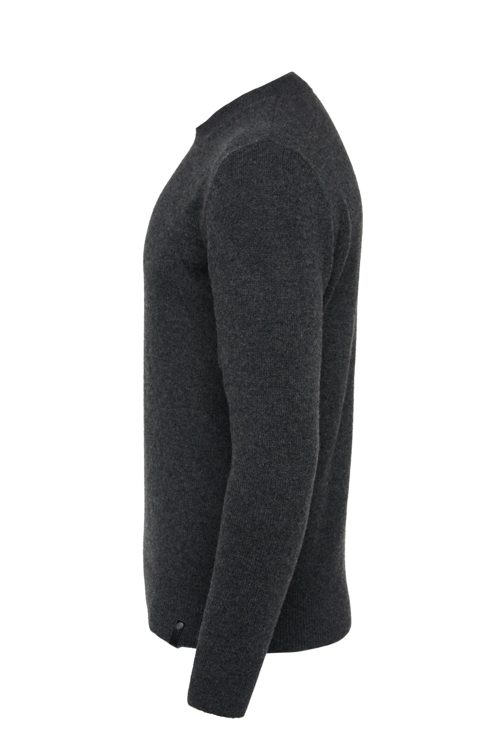 Holland Cooper Gifts For Him|Knitwear-Byron Crew Neck Knit Charcoal