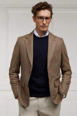 Holland Cooper Gifts For Him|Knitwear-Byron Crew Neck Knit Navy