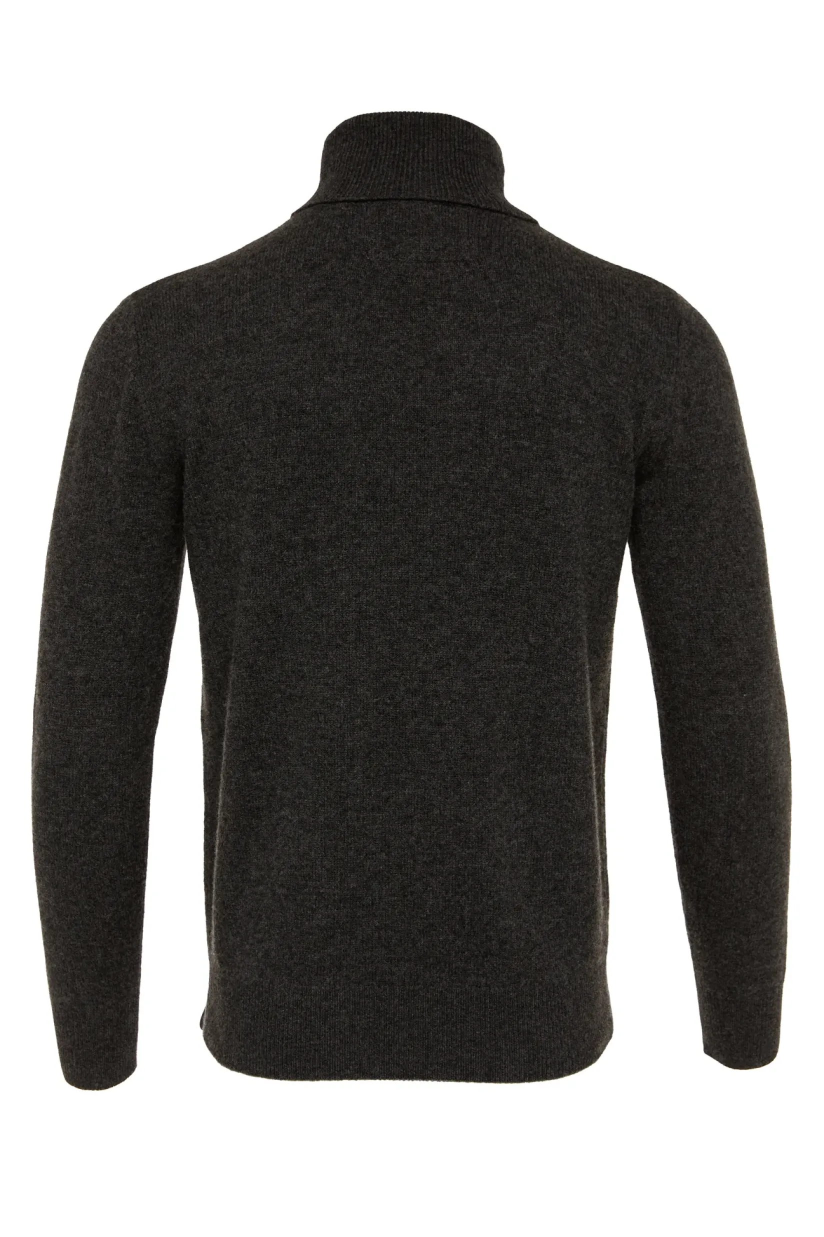 Holland Cooper Gifts For Him|Knitwear-Byron Roll Neck Knit Charcoal