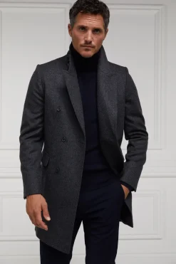 Holland Cooper Shop By Product|Wardrobe Staples-Byron Roll Neck Knit Navy