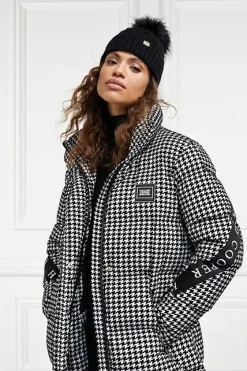Holland Cooper Coats-Camden Longline Coat Houndstooth