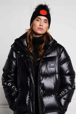 Holland Cooper Coats-Camden Longline Coat Black