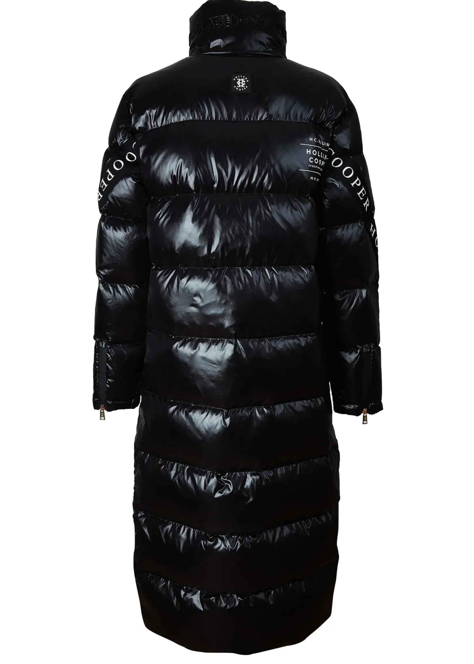 Holland Cooper Coats-Camden Longline Coat Black