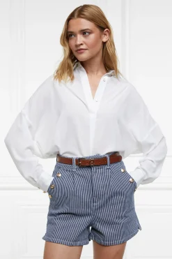 Holland Cooper Shop By Product|Shirts & Blouses-Cameron Shirt White