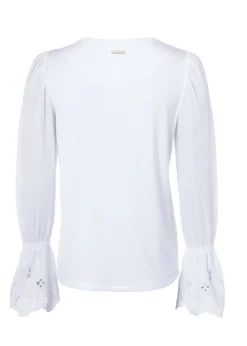Holland Cooper Shirts & Blouses|Shop By Product-Camilla V-Neck Blouse White