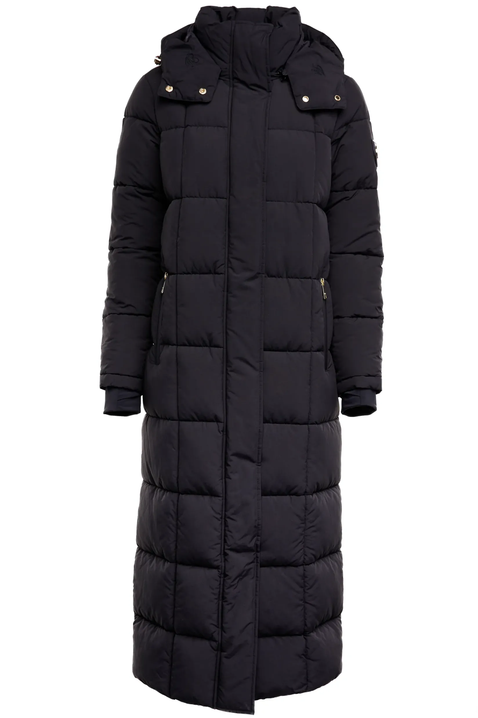 Holland Cooper Gifts For Her|Coats-Carrington Longline Coat Black