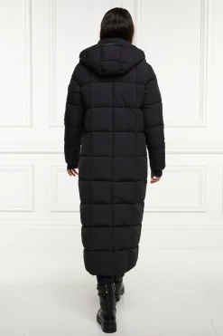 Holland Cooper Gifts For Her|Coats-Carrington Longline Coat Black