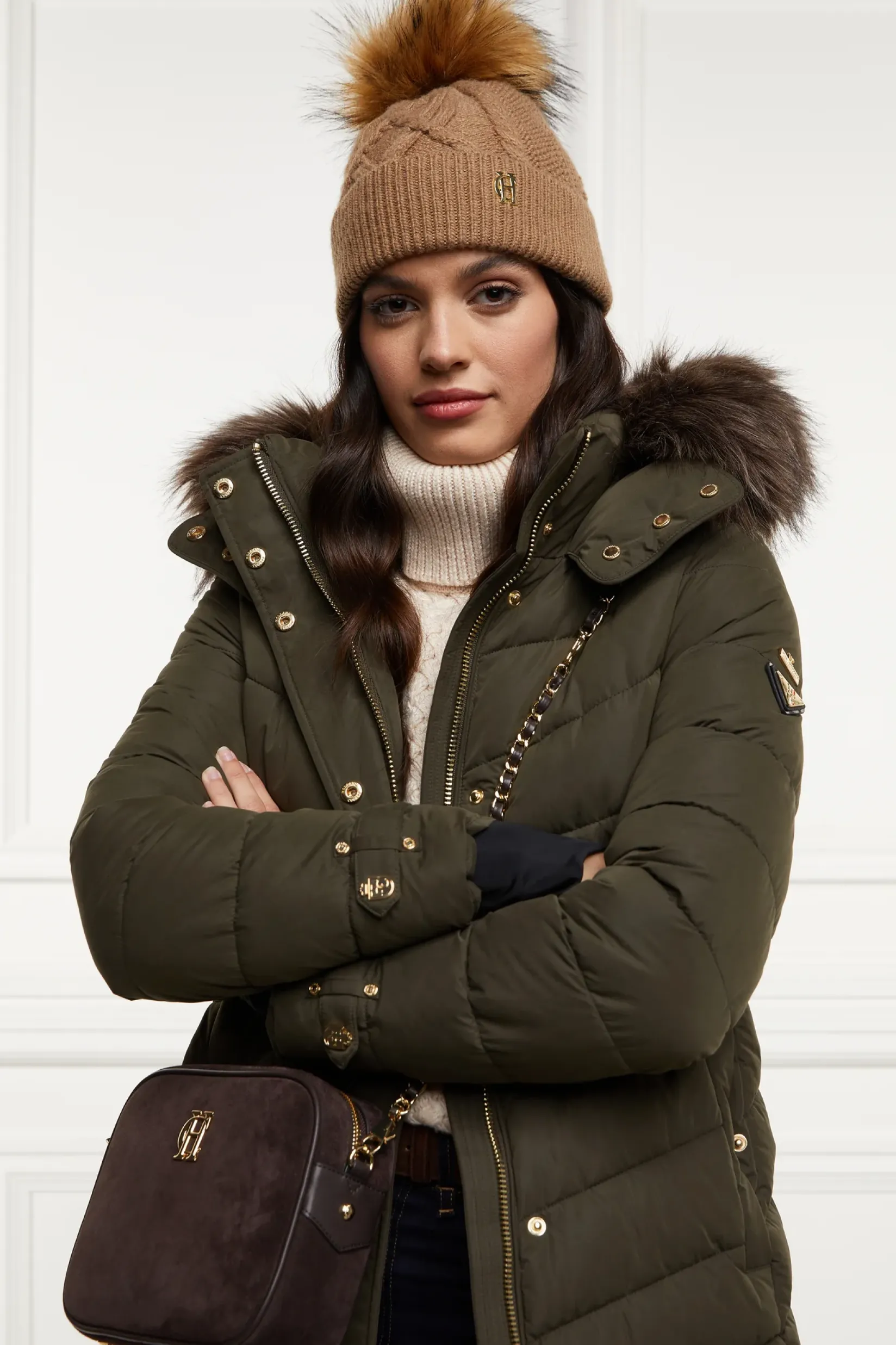 Holland Cooper Coats|The Wet Weather Edit-Chamonix Coat Khaki
