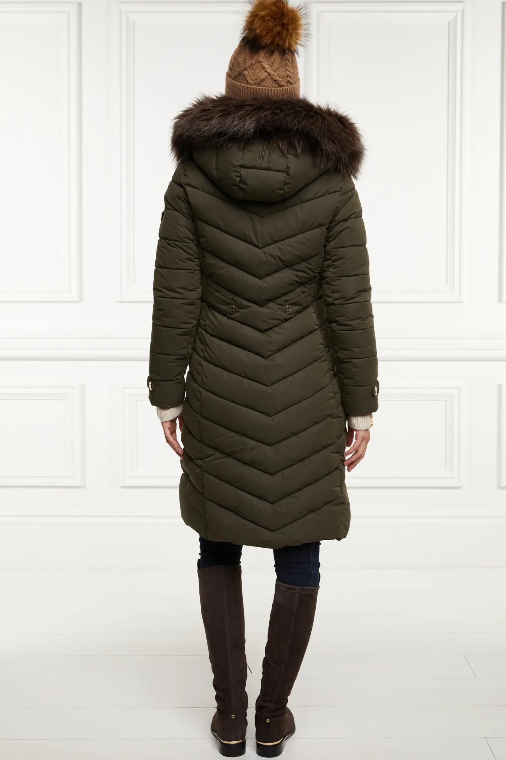Holland Cooper Coats|The Wet Weather Edit-Chamonix Coat Khaki