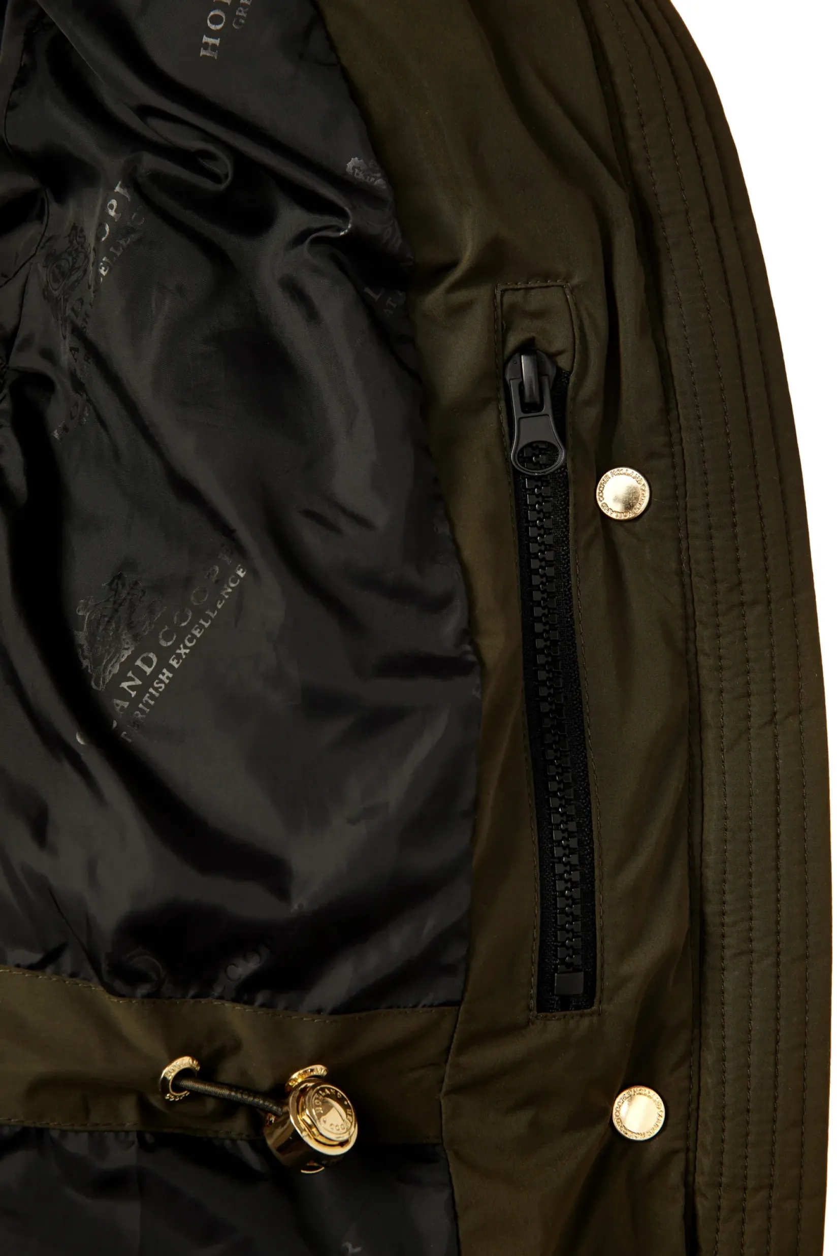 Holland Cooper Coats|The Wet Weather Edit-Chamonix Coat Khaki