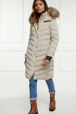 Holland Cooper Coats|The Wet Weather Edit-Chamonix Coat Stone