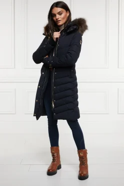 Holland Cooper Coats|The Wet Weather Edit-Chamonix Coat Ink Navy