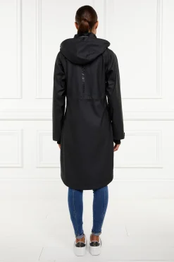 Holland Cooper Jackets|At The Stables-Chartwell Rain Parka Black