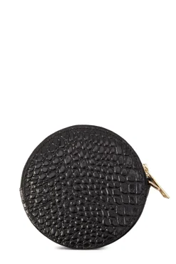 Holland Cooper Small Leather Goods|Small Leather Goods-Chelsea Coin Purse Black Croc