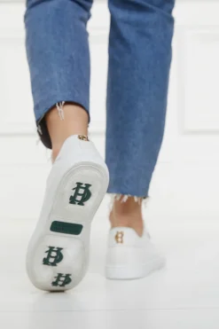 Holland Cooper Trainers|Bestsellers-Chelsea Court Trainer Embroidered White
