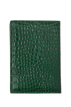 Holland Cooper The Perfect Gesture|Gifts For Him-Chelsea Passport Holder Emerald Croc