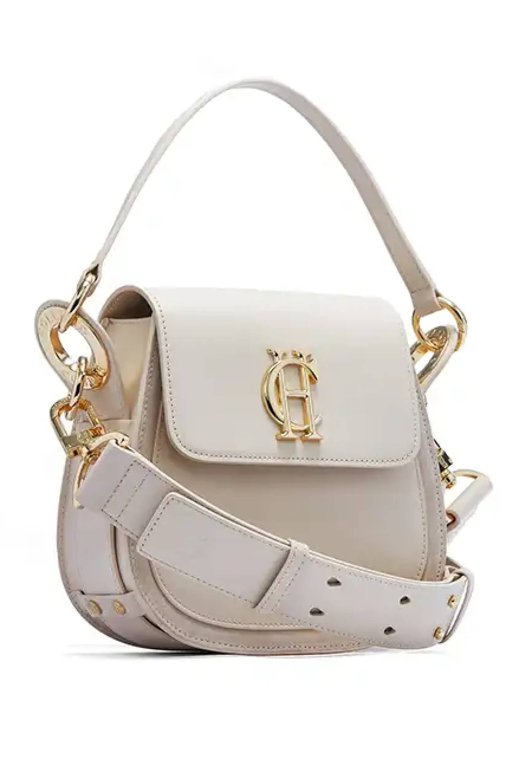 Holland Cooper The Perfect Gesture|Gifts For Her-Chelsea Saddle Bag Cream