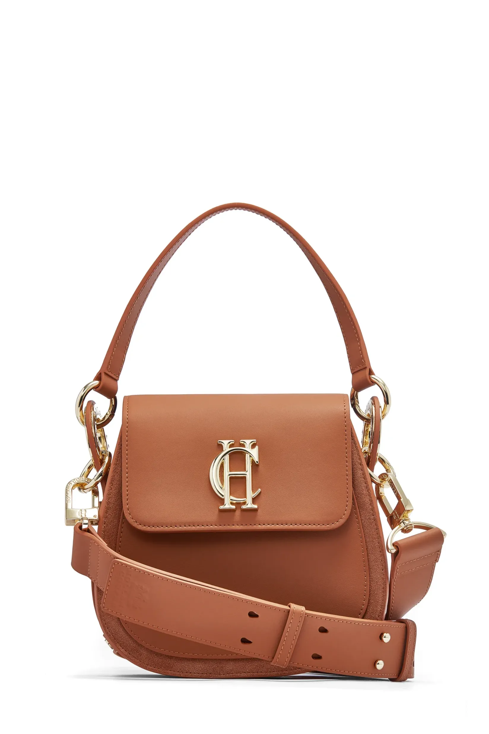 Holland Cooper Crossbody Bags|Bags-Chelsea Saddle Bag Tan