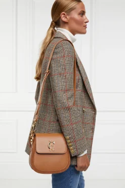 Holland Cooper Crossbody Bags|Bags-Chelsea Saddle Bag Tan