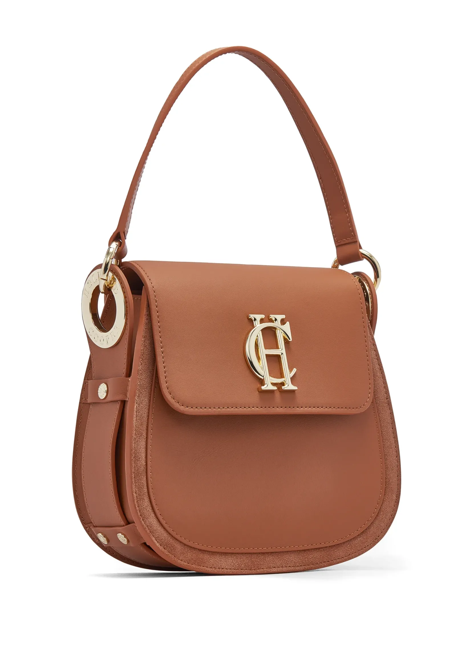 Holland Cooper Crossbody Bags|Bags-Chelsea Saddle Bag Tan