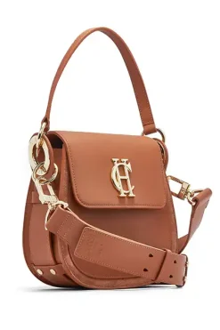 Holland Cooper Crossbody Bags|Bags-Chelsea Saddle Bag Tan