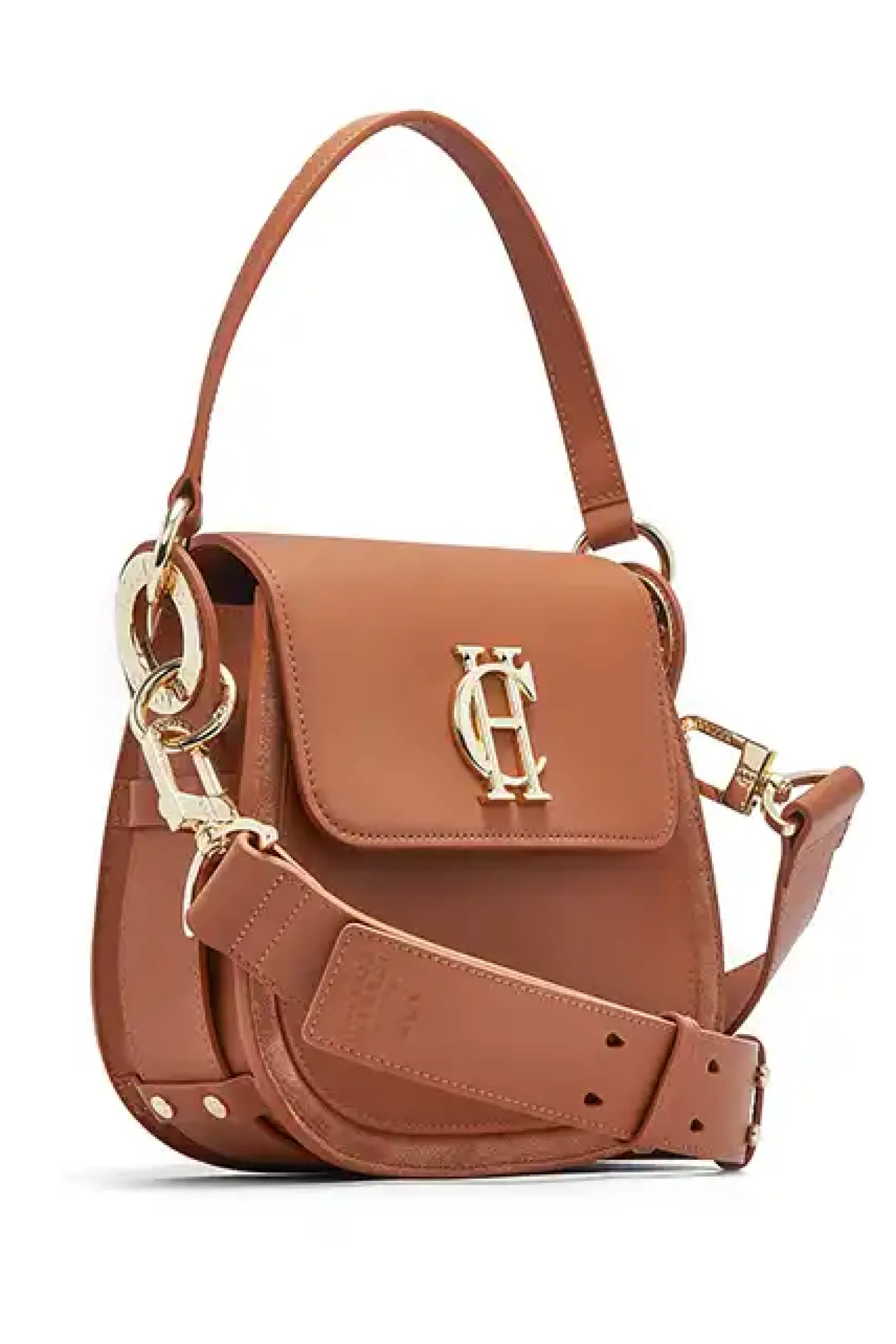 Holland Cooper Crossbody Bags|Bags-Chelsea Saddle Bag Tan