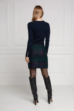 Holland Cooper Skirts|In Stock Tailoring-Chelsea Skirt Blackwatch