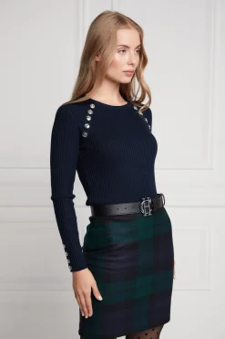 Holland Cooper Skirts|In Stock Tailoring-Chelsea Skirt Blackwatch