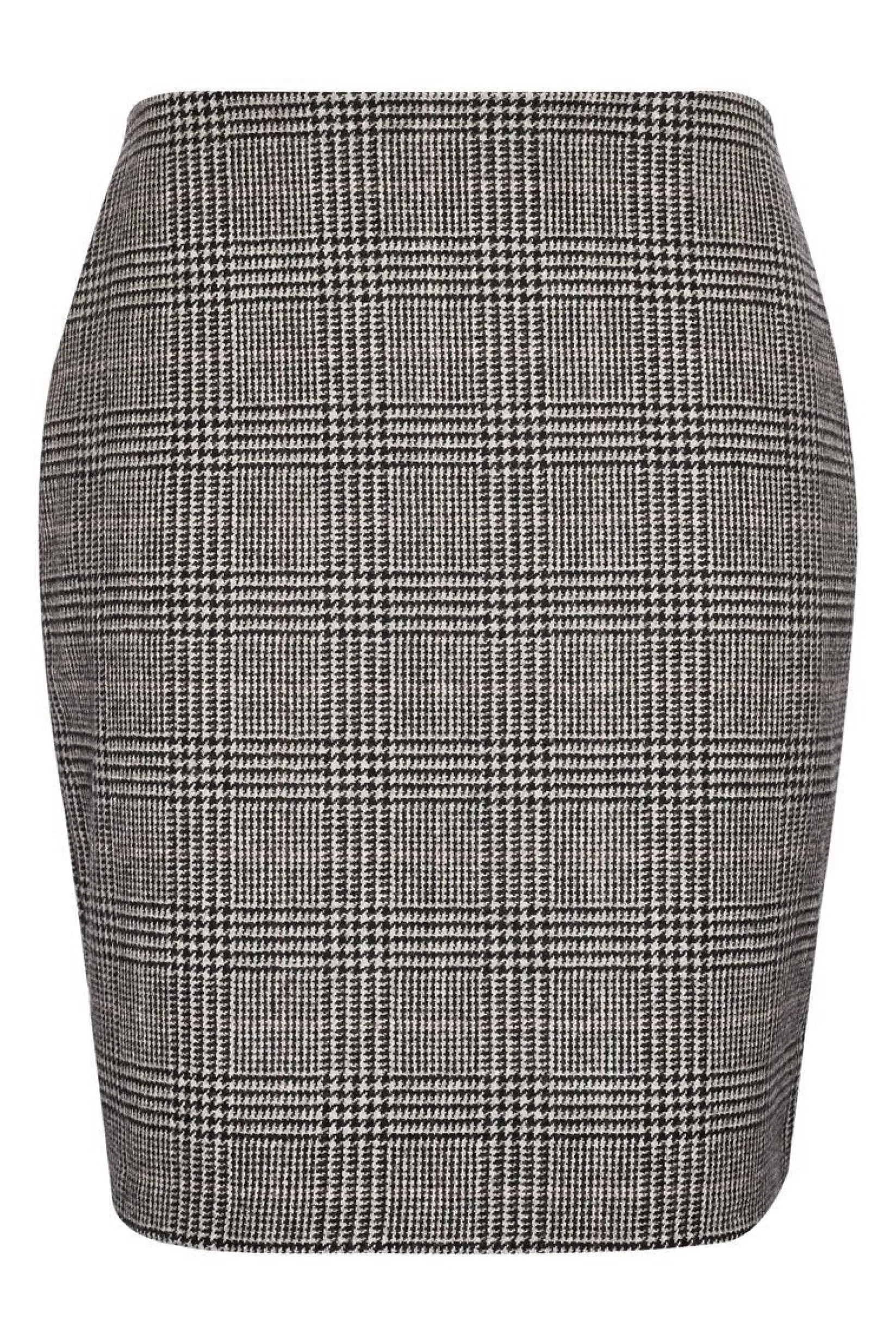 Holland Cooper Skirts-Chelsea Skirt Prince of Wales Black