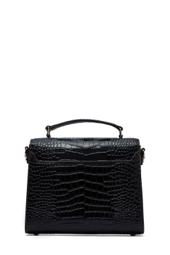 Holland Cooper Crossbody Bags|Bags-Cheltenham Bag Rich Chocolate Croc