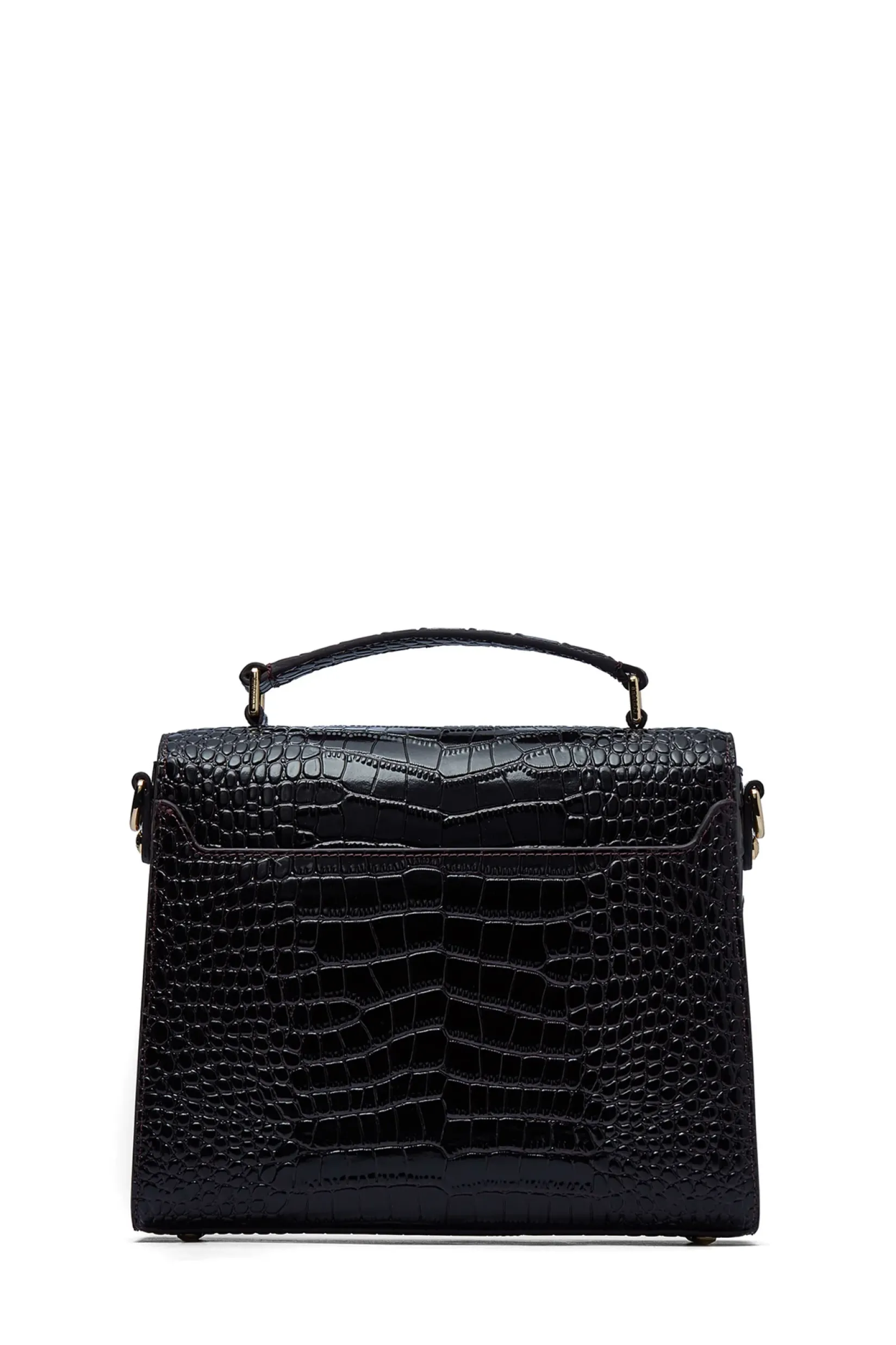 Holland Cooper Crossbody Bags|Bags-Cheltenham Bag Rich Chocolate Croc