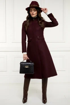 Holland Cooper Crossbody Bags|Bags-Cheltenham Bag Rich Chocolate Croc