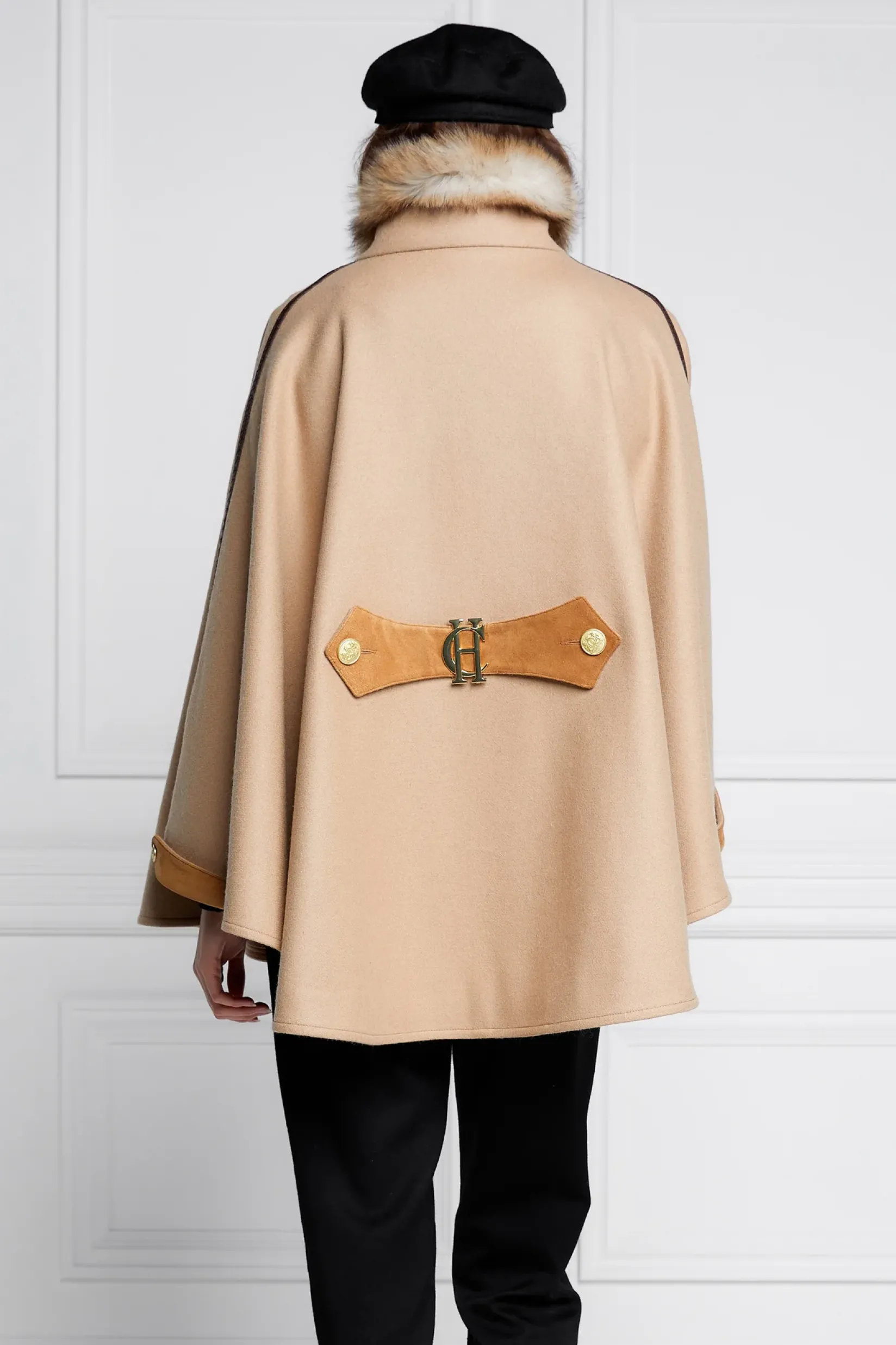Holland Cooper Capes|Bump Friendly Collection-Chiltern Cape Camel