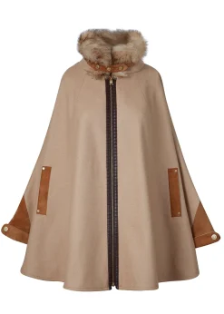Holland Cooper Capes|Bump Friendly Collection-Chiltern Cape Camel