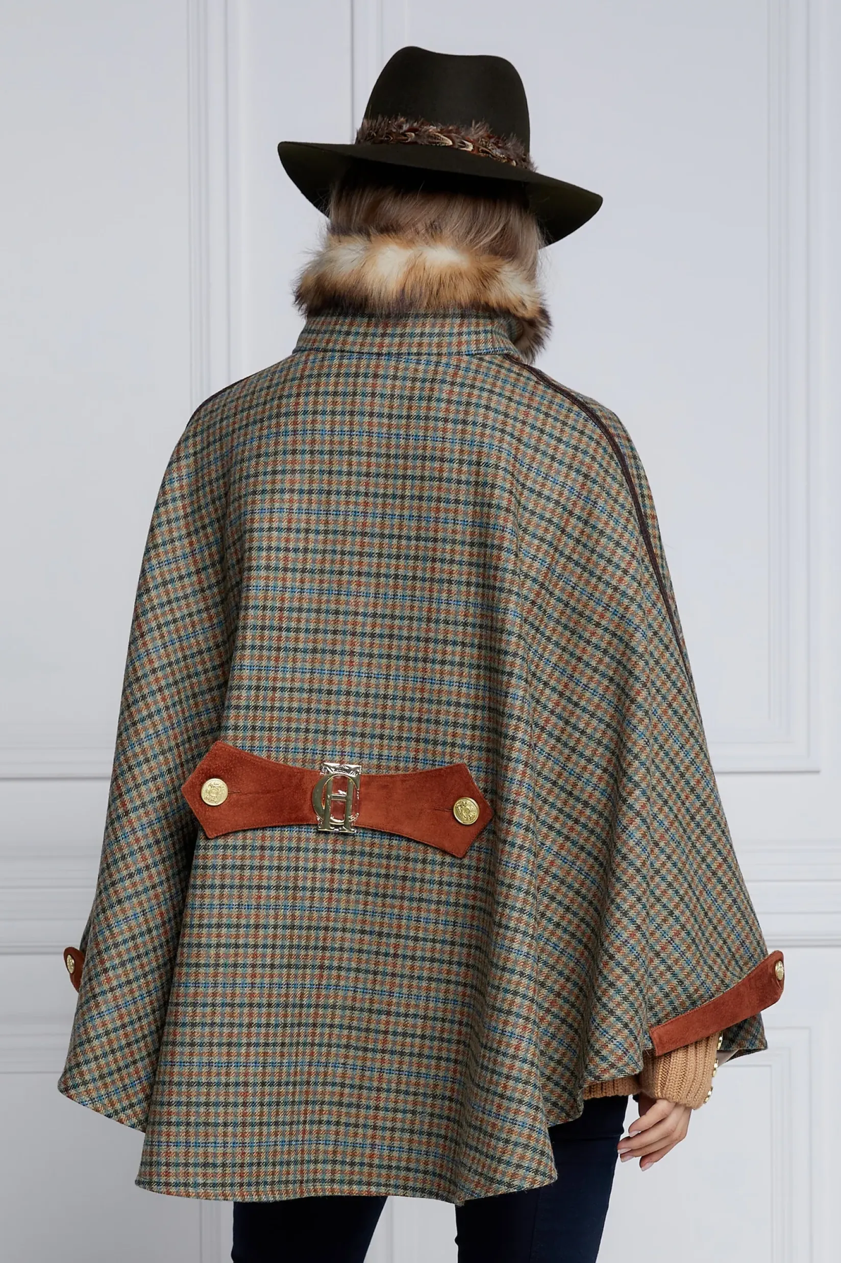 Holland Cooper Capes-Chiltern Cape Bredon Tweed