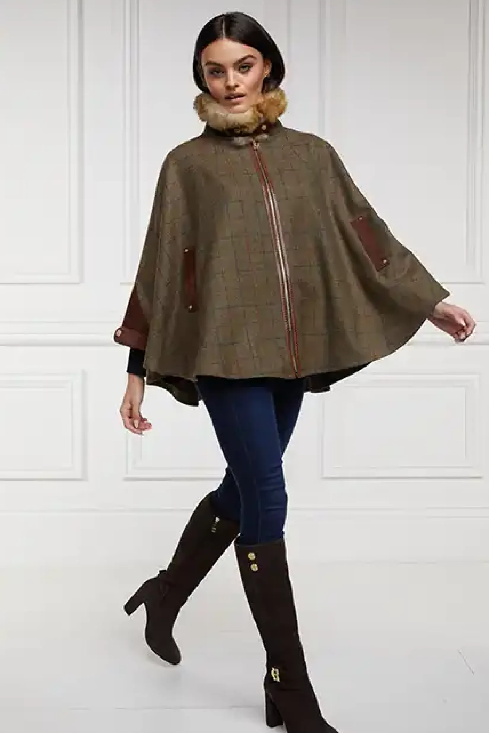 Holland Cooper Capes|Country Collection-Chiltern Cape Glen Green