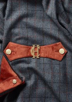 Holland Cooper Capes|In Stock Tailoring-Chiltern Cape Mid Blue Check