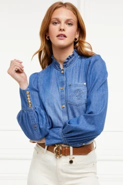 Holland Cooper Shirts & Blouses-Chloe Denim Shirt