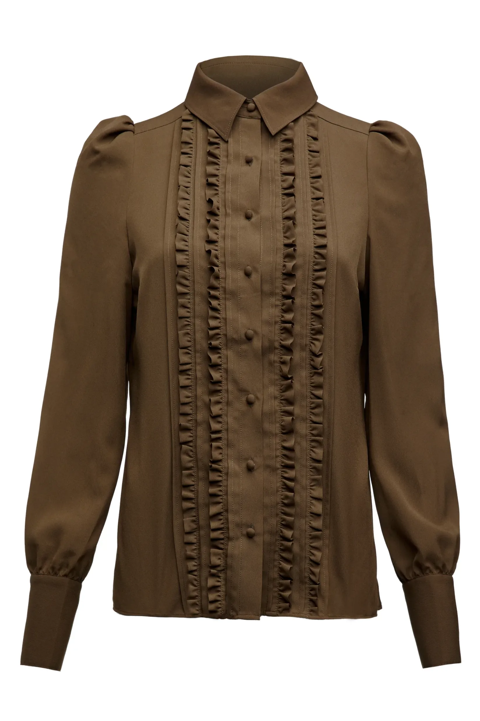 Holland Cooper Shirts & Blouses|Country Collection-Clarissa Shirt Khaki