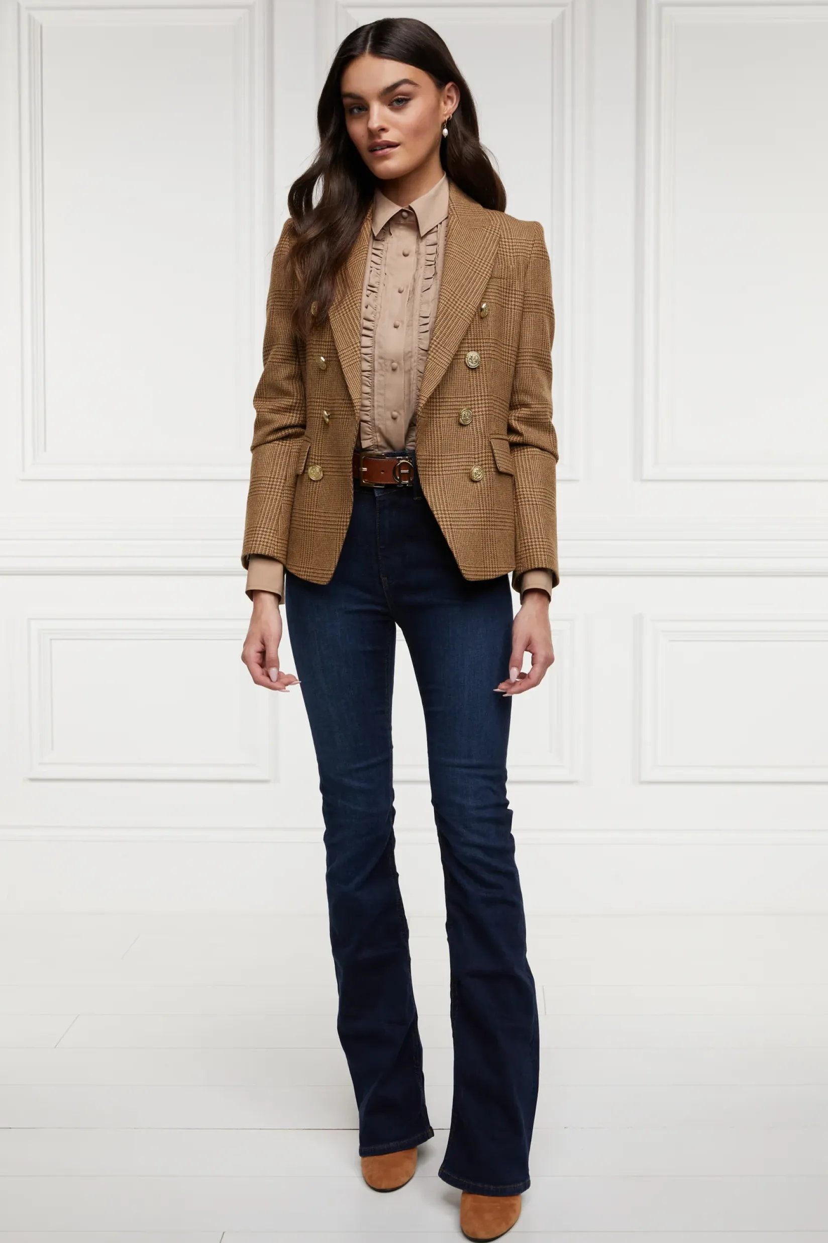 Holland Cooper Shirts & Blouses-Clarissa Shirt Caramel