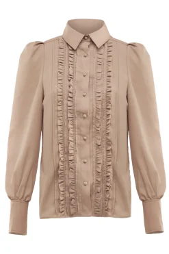 Holland Cooper Shirts & Blouses-Clarissa Shirt Caramel
