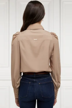 Holland Cooper Shirts & Blouses-Clarissa Shirt Caramel
