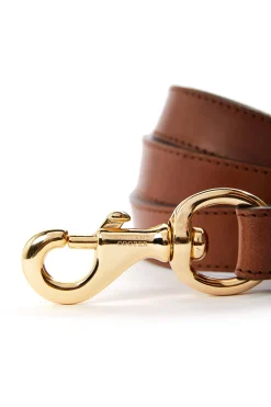 Holland Cooper Dog Leads|The Perfect Gesture-Classic Dog Lead Chestnut