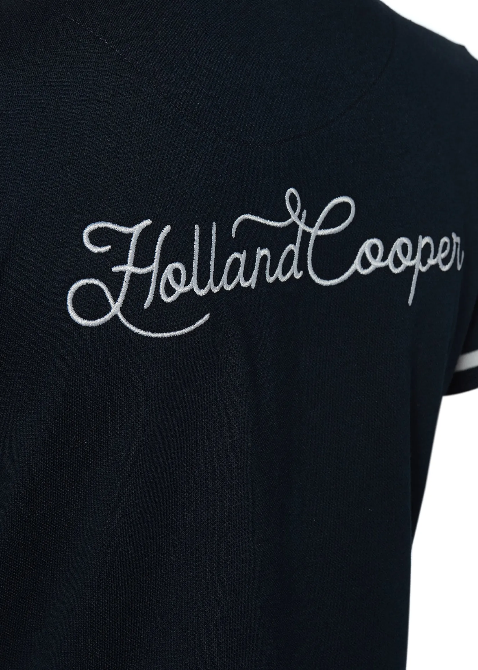 Holland Cooper Polo Shirts & Tees|Equestrian Casualwear-Classic Polo Shirt Ink Navy