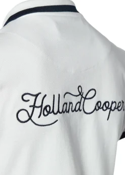 Holland Cooper Polo Shirts & Tees|Equestrian Casualwear-Classic Polo Shirt White