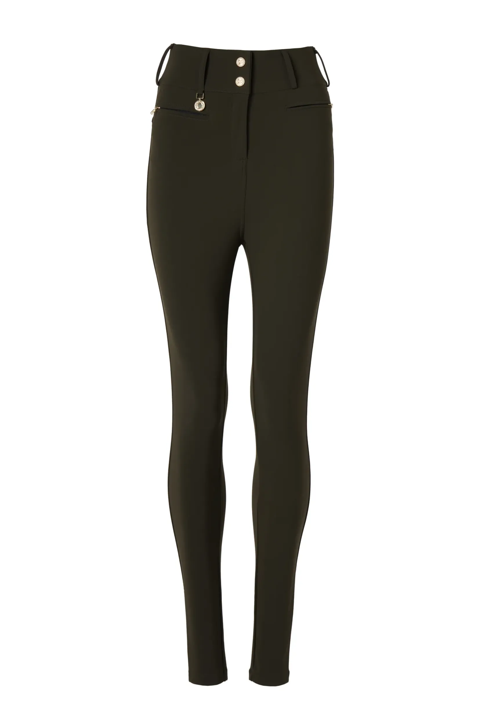 Holland Cooper Trousers|Shop By Product-Contour Trouser Dark Olive