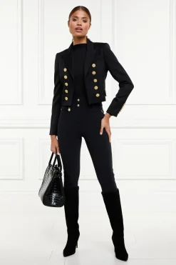 Holland Cooper Trousers|Wardrobe Staples-Contour Trouser Black
