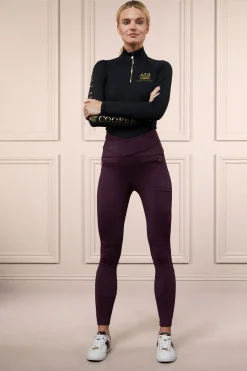 Holland Cooper Breeches|Shop By Product-Cooper Training Breeches Aubergine