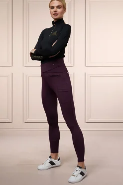 Holland Cooper Breeches|Shop By Product-Cooper Training Breeches Aubergine